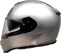 Z1R, Z1R Warrant Helmet 2XL Silver with Polycarbonate Shell and Drop-Down Sun Visor