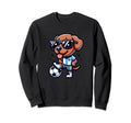 Rodesian Ridgeback Soccer Player Sweatshirt - Graphic Print Men Women