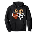 Soccer Football Heart Funny Soccer Hoodie - Novelty Apparel Unisex