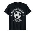 Hardeman County Soccer Distressed 90S T-Shirt - Trendy Graphic for Adults