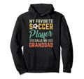 My Favorite Soccer Player Calls Me Hoodie - Custom Art Print Unisex