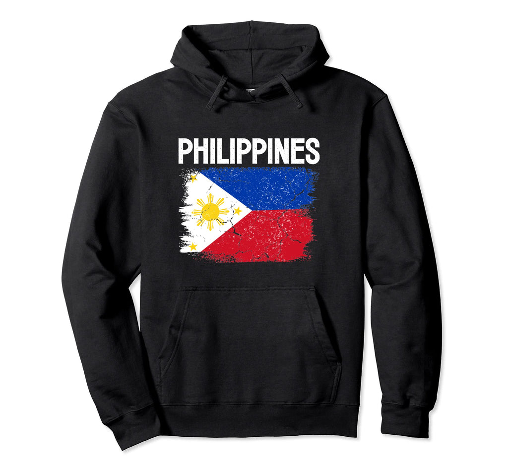Philippines Flag Football Soccer Team Hoodie - Graphic Print for Adults