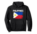 Philippines Flag Football Soccer Team Hoodie - Graphic Print for Adults