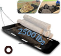 Yard Drag Sled, 1/8" Thickened HDPE, Upgraded Heavy Yard Drag Sled, Suitable for Hauling Various Heavy Items,Yard Debris,Lumber, Construction Materials