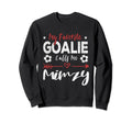 Funny Soccer Goalie Goalkeeper Mom Hoodie - Graphic Print for Adults