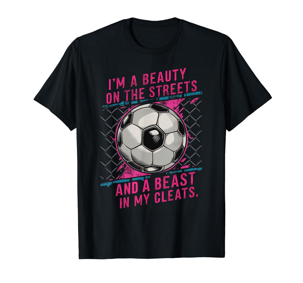 Soccer Player Gifts Team Cleats Mom T-Shirt - Aesthetic Graphic for Adults