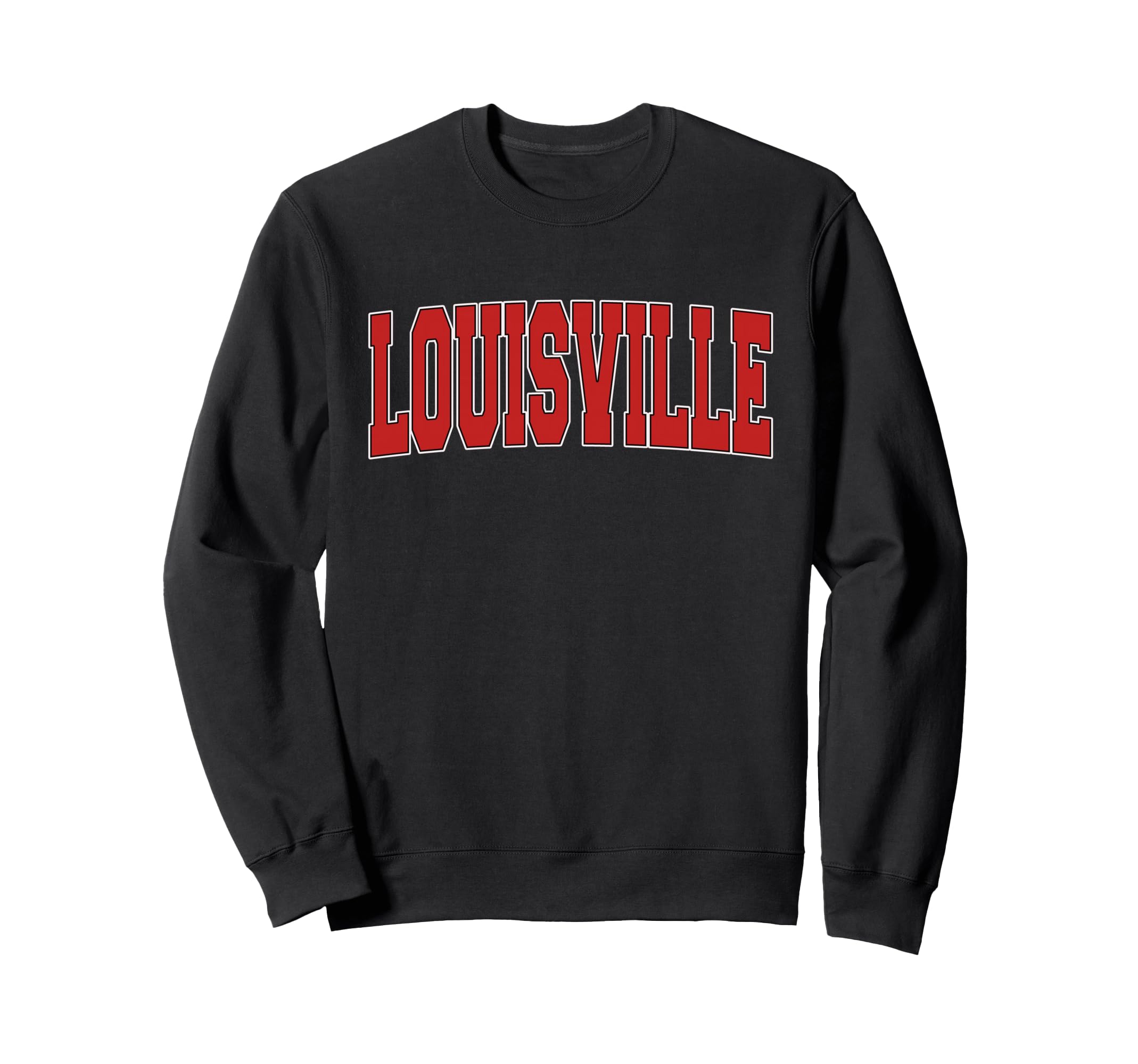 Louisville Ky Kentucky Varsity Usa Sweatshirt - Graphic Print for Adults