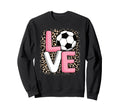 Love Soccer Soccer Player Sweatshirt - Custom Art Print Men Women
