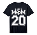 Number 20 Custom Proud Soccer Futbol T-Shirt - Novelty Apparel Men Women