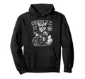 Pembroke Welsh Corgi Motorbike Love Hoodie - Fun Novelty Design Men Women