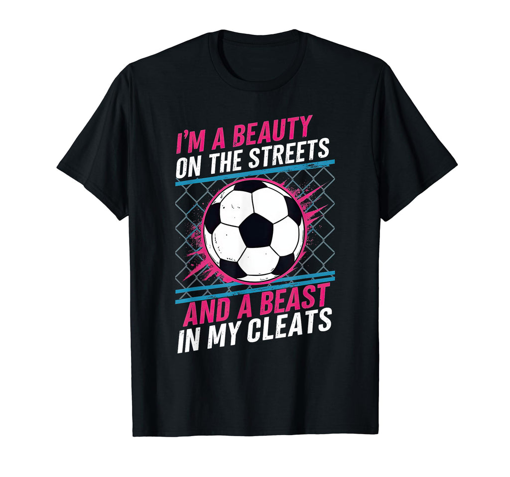 Soccer Player Gifts Team Cleats Mom T-Shirt - Novelty Apparel Men Women