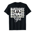 Birthday Soccer Coquette Bow T-Shirt - Graphic Print Men Women