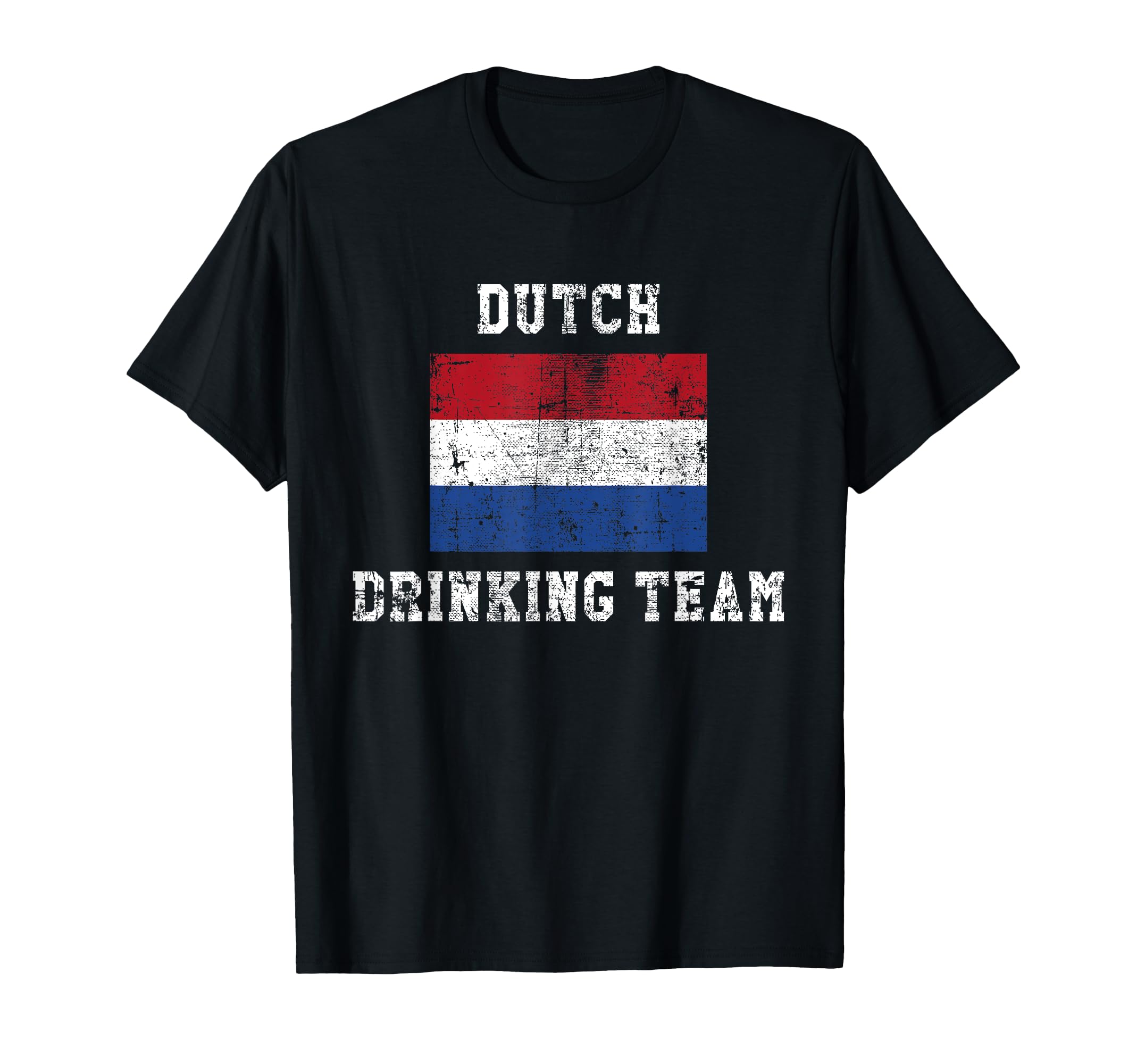 Dutch Drinking Team Funny National T-Shirt - Fun Novelty Design Unisex