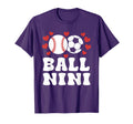 Ball Nini Funny Baseball Soccer Nini T-Shirt - Custom Art Print Men Women