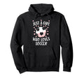 Just Soccer Love Soccer Player Fan Hoodie - Fun Novelty Design Unisex