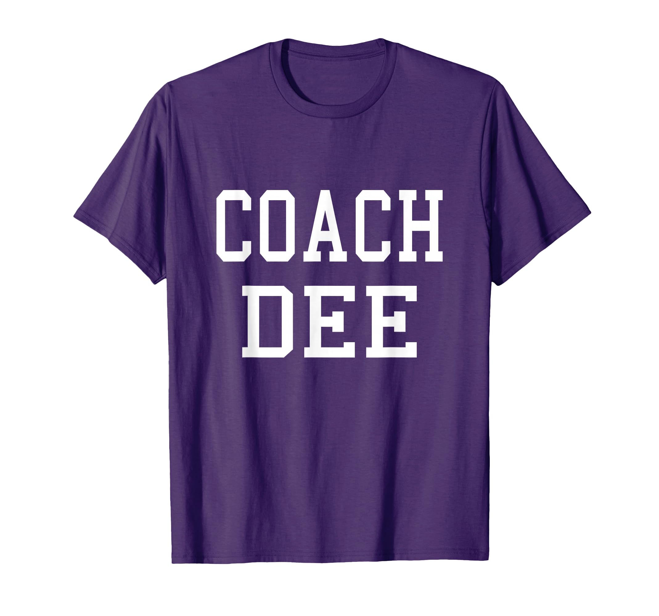 Coach Dee Custom Football Soccer T-Shirt - Aesthetic Graphic for Adults