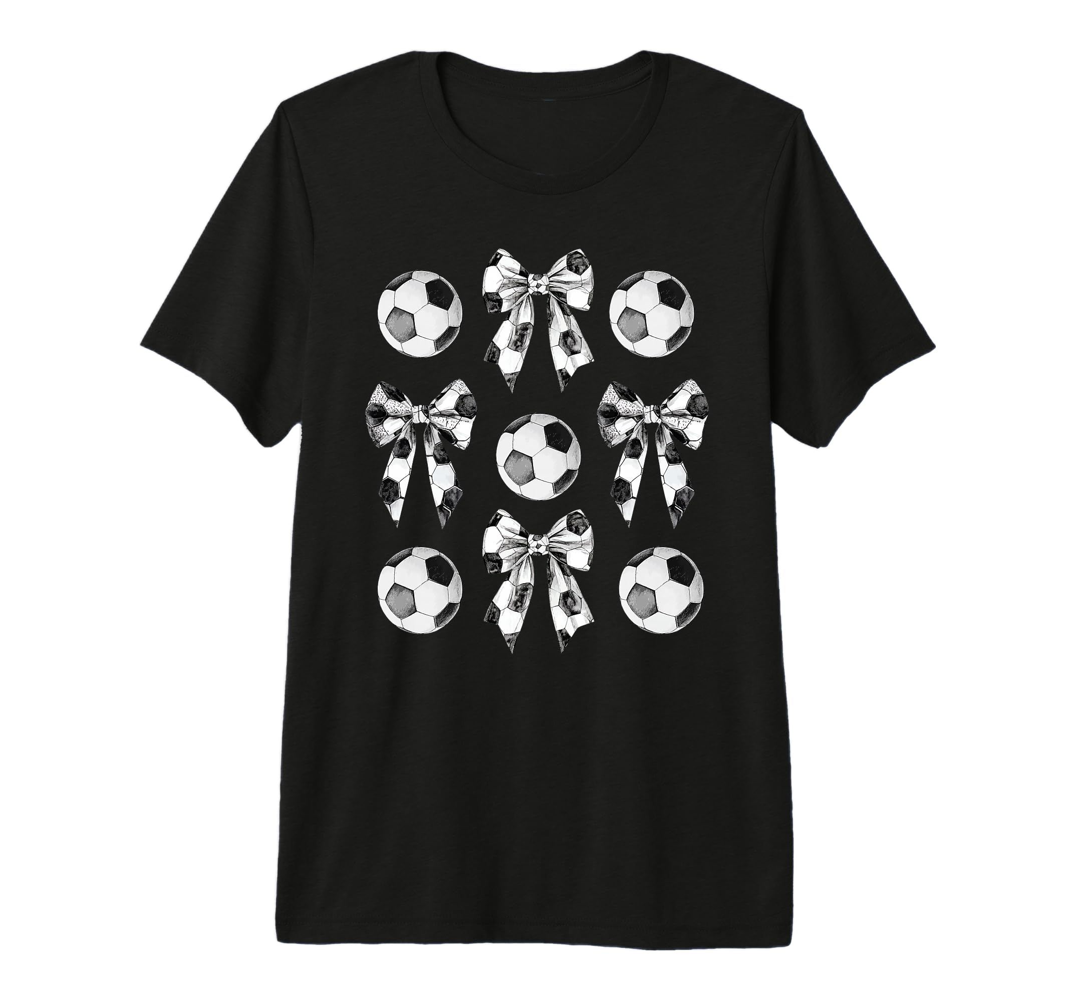 Coach Trainer Soccer Bow Coquette Mom T-Shirt - Streetwear Style Unisex