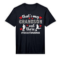 Mens Thats My Grandson Soccer Nana T-Shirt - Minimalist Print for Adults
