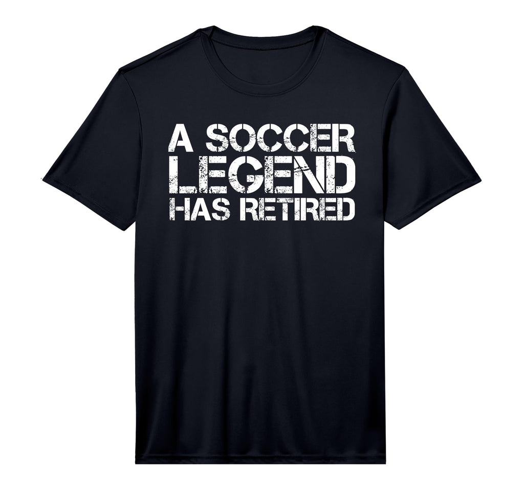 Soccer Legend Has Retired Funny Retirement T-Shirt - Trendy Graphic Unisex