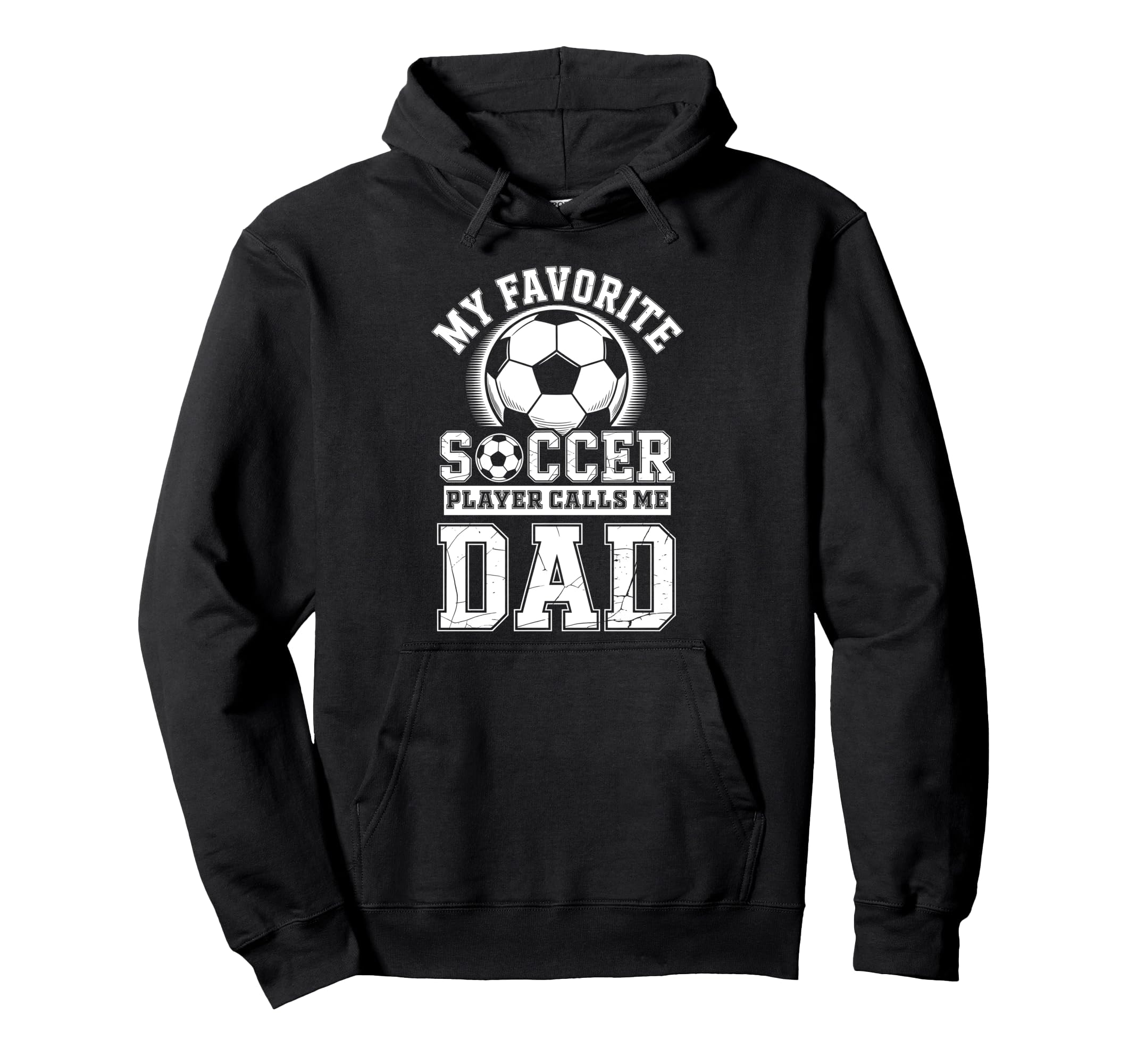 Funny My Favorite Soccer Player Calls Hoodie - Trendy Graphic for Adults