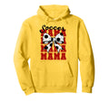 Soccer Bow Mama Mama Mama Mama Game Hoodie - Fun Novelty Design for Adults