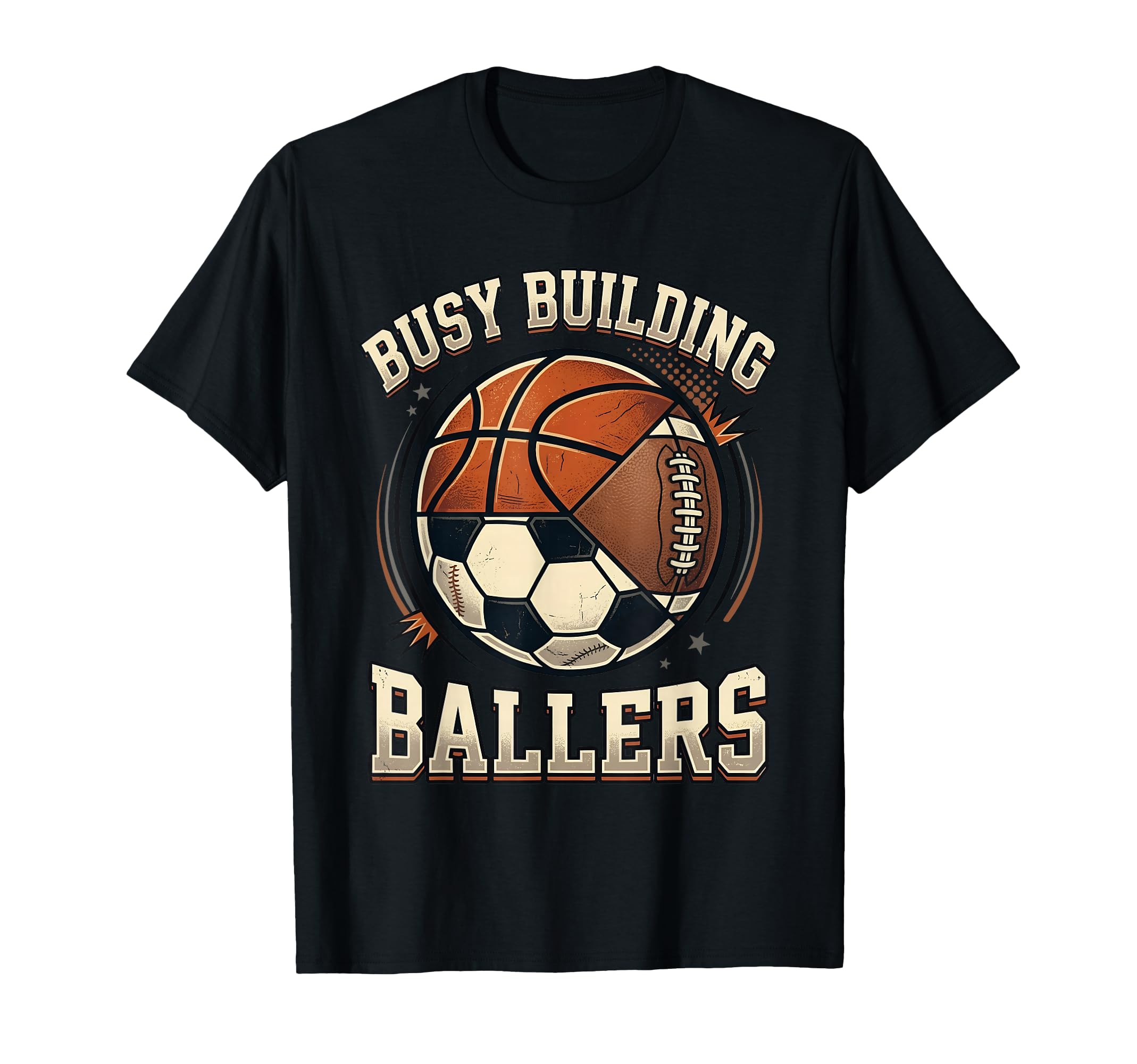 Funny Busy Raising Ballers Football T-Shirt - Streetwear Style Men Women