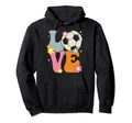 Soccer Love Groovy Soccer Lover Teenage Hoodie - Aesthetic Graphic Unisex