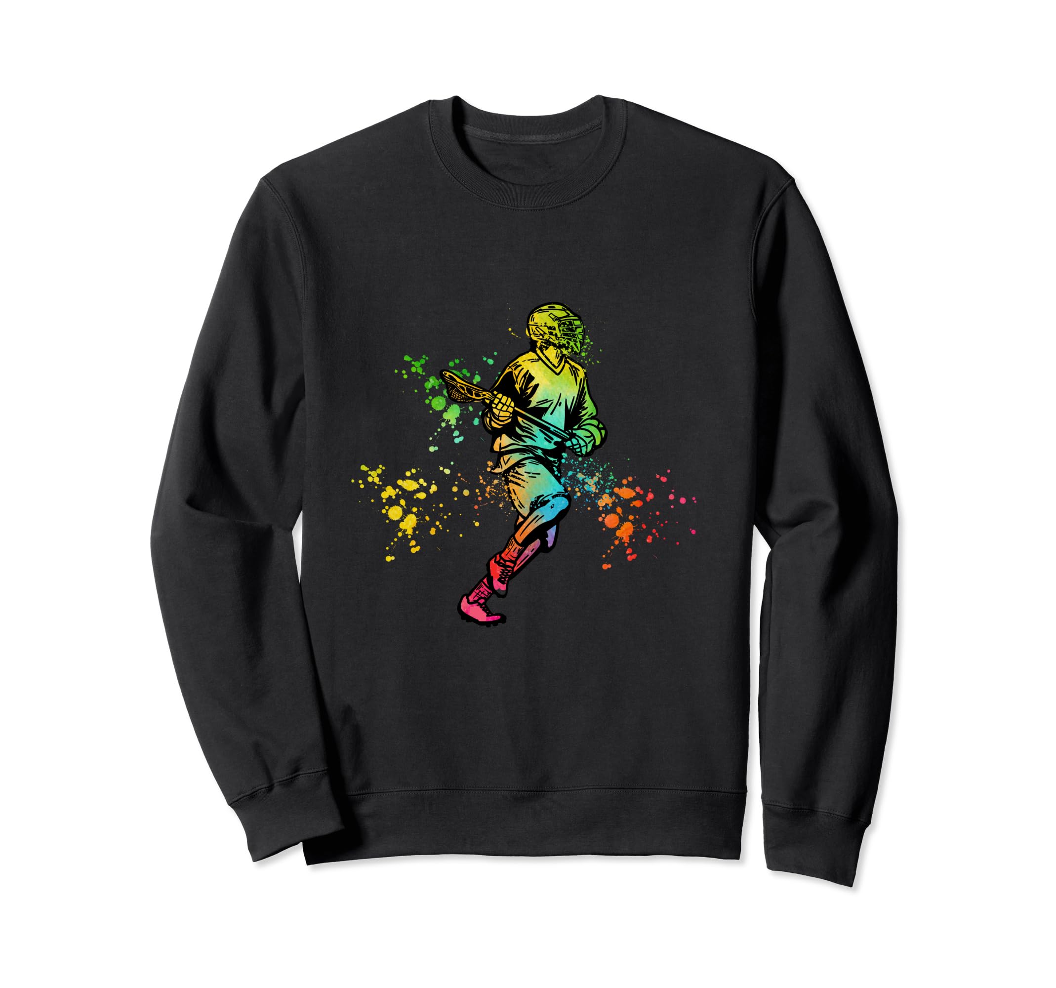 Lacrosse Goalkeeper Lacrosse Sweatshirt - Custom Art Print Men Women
