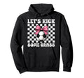 Soccer Soccer Mom Mothers Day Lets Kick Hoodie - Trendy Graphic Men Women