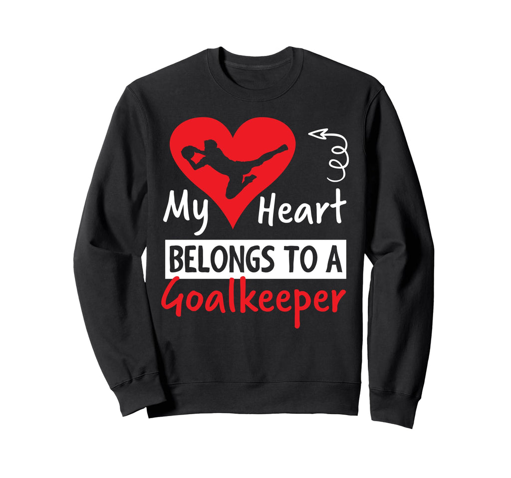 Valentines Day My Heart Belongs To Sweatshirt - Novelty Apparel Unisex