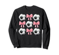Soccer And Bows Coquette Soccer Mom Sweatshirt - Fun Novelty Design Unisex