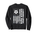 Soccer Papa Proud Soccer Grandpa Usa Sweatshirt - Novelty Apparel Unisex