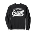 Soccer Assistant Coach Soccer Sweatshirt - Fun Novelty Design for Adults