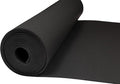 Playsafer Genaflex Rubber Gym Floor Mat - Heavy Duty Commercial Protective Gym Flooring Roll, 8mm Thick (4' X 20', Black)