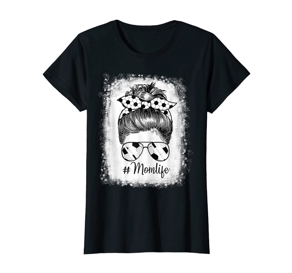 Womens Soccer Mom Funny Soccer Ball T-Shirt - Fun Novelty Design Unisex
