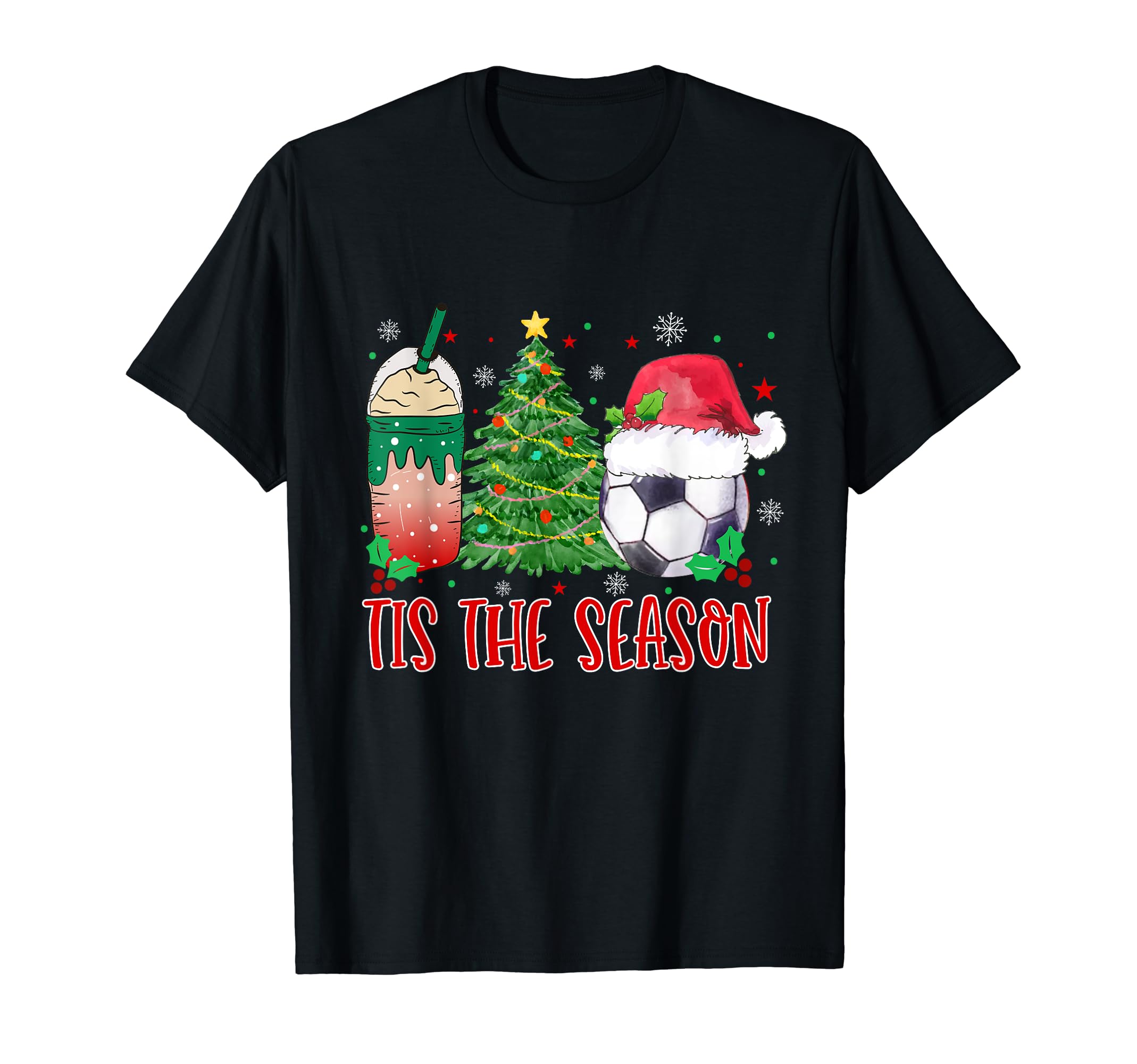 Holiday Tis Season Soccer Tis Season T-Shirt - Streetwear Style Unisex