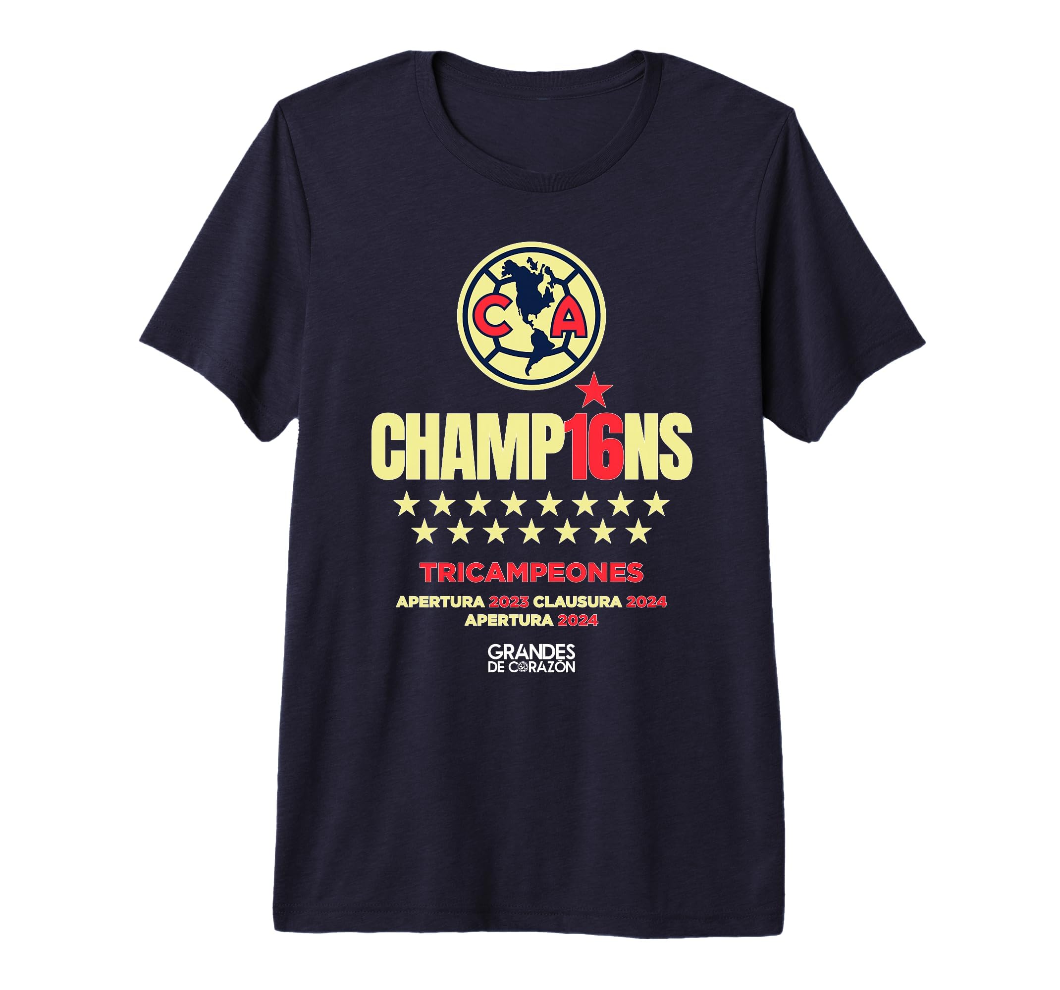 Club America Champions 2024 Opening T-Shirt - Custom Art Print Men Women