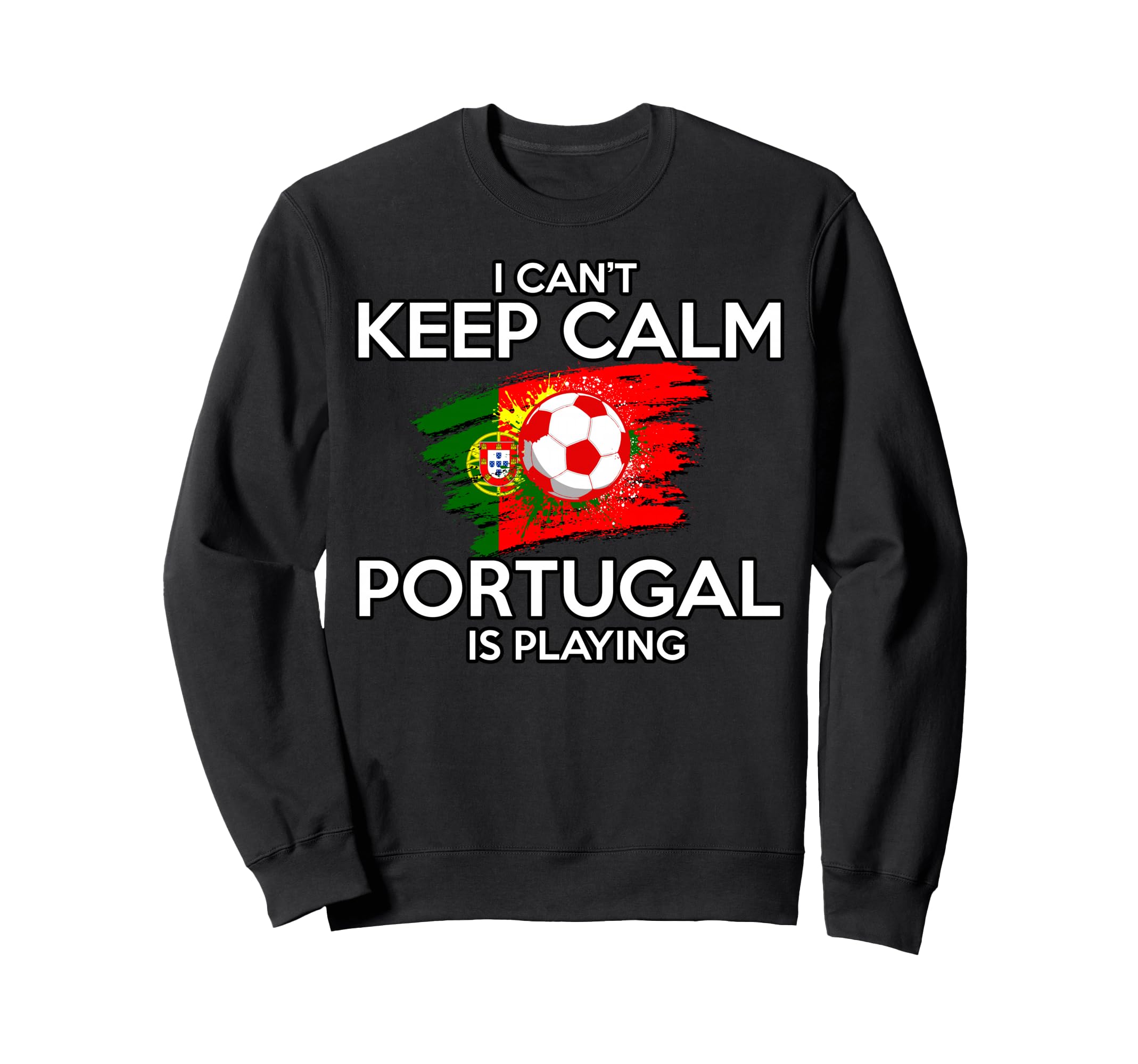 Portugal Football Fan Soccer Game Sweatshirt - Streetwear Style for Adults