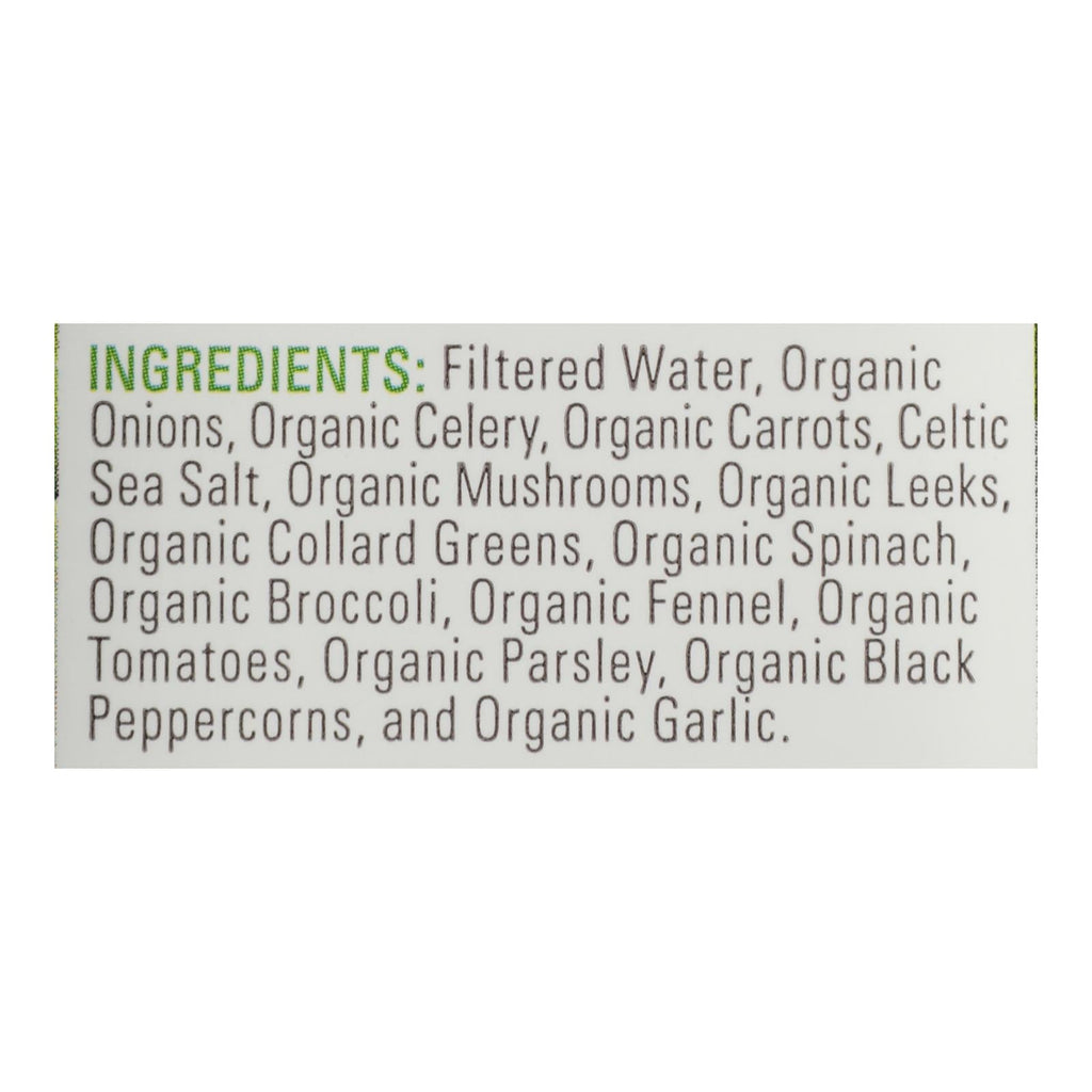 Bonafide Provisions Vegetable Broth - 6 Pack of 32 Oz Cartons