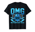Funny Ice Hockey Goalie Goalkeeper T-Shirt - Minimalist Print Unisex