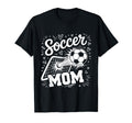 Soccer Mom Heart Family Mothers Day T-Shirt - Fun Novelty Design Unisex
