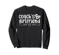 Soccer Coachs Girlfriend Soccer Sweatshirt - Aesthetic Graphic Men Women