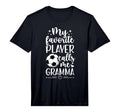 Mens My Favorite Soccer Player Gramma T-Shirt - Trendy Graphic for Adults