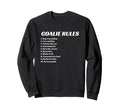 Goalie Rules Hockey Soccer Lacrosse Sweatshirt - Graphic Print Men Women