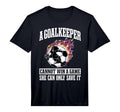 Goalie Goalkeeper Soccer Player T-Shirt - Custom Art Print for Adults
