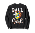 Ball Sports Heart Soccer Volleyball Sweatshirt - Trendy Graphic Men Women