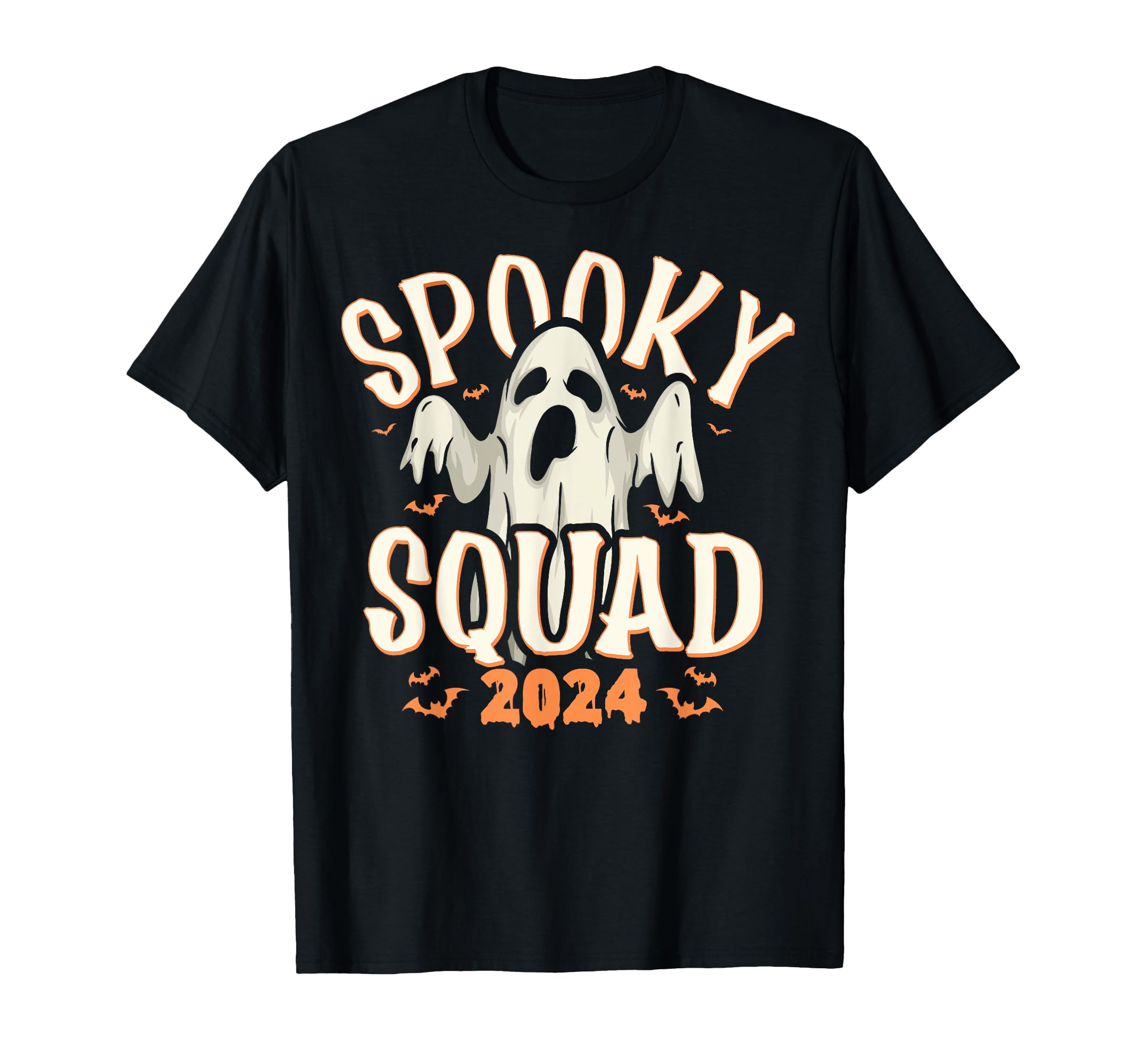 Spooky Squad 2024 Spooky Season T-Shirt - Casual Everyday Wear Men Women