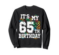 Funny Its My 65Th Birthday Soccer Sweatshirt - Minimalist Print Men Women