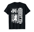 Soccer Biggest Fan Number 94 Proud T-Shirt - Custom Art Print for Adults