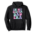 My Soccer Dad Era Groovy Fathers Hoodie - Casual Everyday Wear for Adults